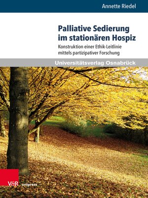 cover image of Palliative Sedierung im stationären Hospiz